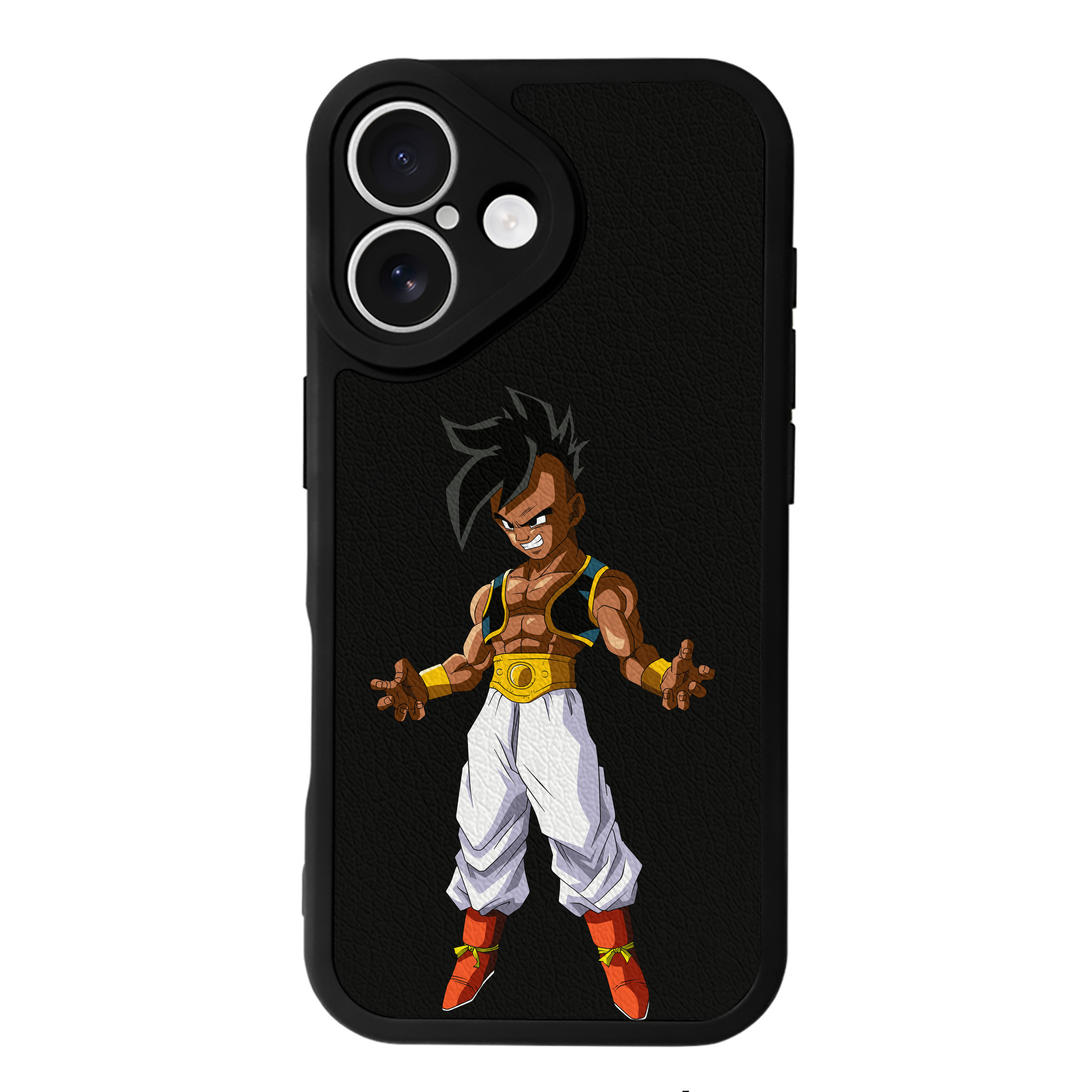 （画像用） ドラゴンボール DRAGON BALL 【iPhone 16シリーズ対応】シリコンスマホケース（レザー調） 材質：シリコン